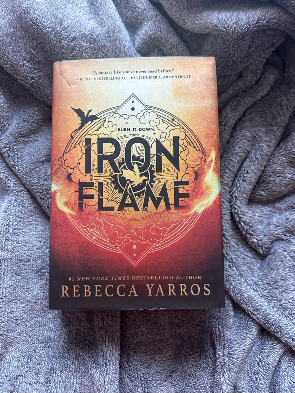 Iron Flame by Rebecca Yarros - Hardcover